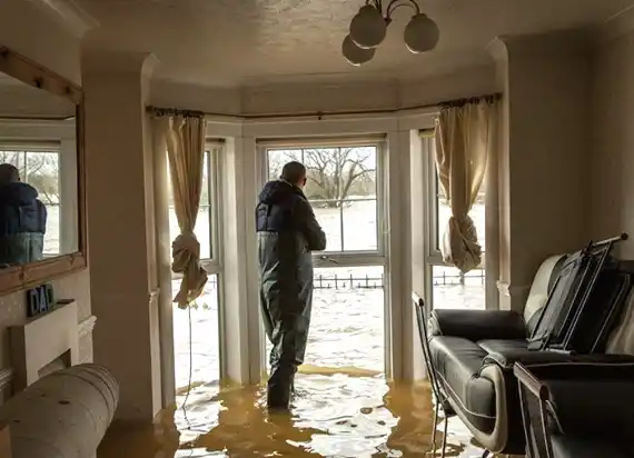 water damage restoration service West Little River